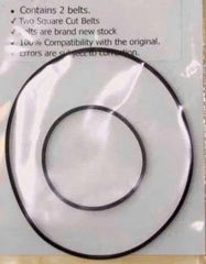 General Electric 3-5671A Belt Kit (2 Belts)