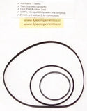 Pioneer CT-F1250 Belt Kit (3 Belts)