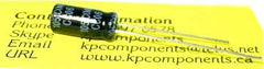 100uF 16V 105°C Radial Electrolytic Capacitor - G-LUXON - Capacitor - KP Components Inc