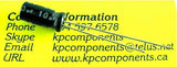 10uF 63V 105C Radial Electrolytic Capacitor 5X11mm - G-LUXON - Capacitor - KP Components Inc