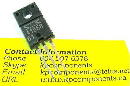 2SA1568 Transistor A1568 Sanken – KP Components Inc.