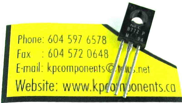 2SB772 Transistor B772 NEC – KP Components Inc.
