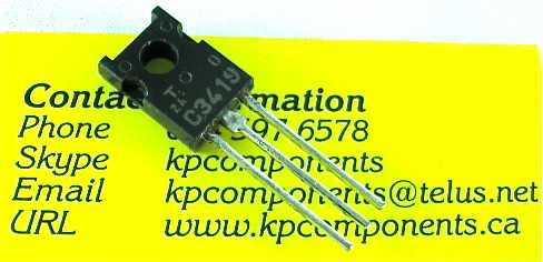 3 Pezzi 2SC3419-Y Transistor NPN Epitassiale TO-126 - Nuovi, Chips Gate