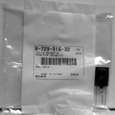 Sony 8-729-016-32 Transistor 2SC4927-01 – KP Components Inc. Sony 8-729-016-32 Transistor 2SC4927-01 – KP Components Inc.