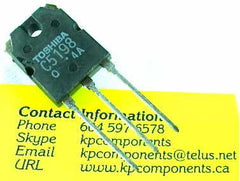 2SC5198 Toshiba Audio Transistor C5198 - Toshiba - Transistors - KP Components Inc