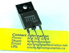 2SC5280 Original Toshiba - Toshiba - Transistors - KP Components Inc
