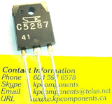 2SC5287 Sanken Transistor C5287 - Sanken - Transistors - KP Components Inc