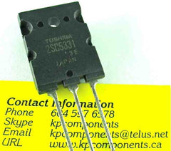 2SC5331 Original Toshiba Transistor - Toshiba - Transistors - KP Components Inc