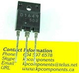 2SD1649 - Sanyo - Transistors - KP Components Inc