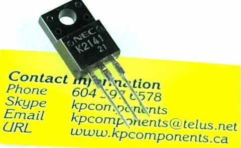 2SK2141 Mosfet NEC K2141 High Voltage