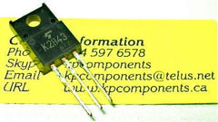 2SK2843 Mosfet K2843 N Ch 600V 10A - Toshiba - MOSFETs - KP Components Inc