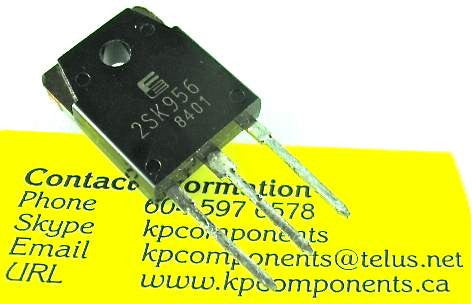 2SK956 Mosfet N-Channel 800V 9A – KP Components Inc.
