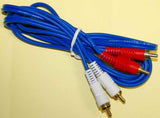 2 Male to 2 Male RCA Audio Cable (6FT)
