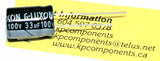 33uF 100V Capacitor Radial 105°C