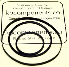 Akai GXC-710D Belt Kit (3 Belts)