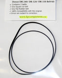 Denon Belt Kit DR-240 DR-320 DR-330