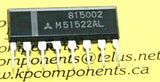 M51522AL IC Dual AF Preamplifier