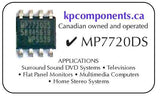 MP7720DS IC Single End Audio Amp