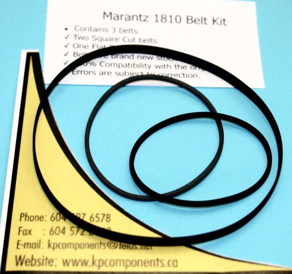 Marantz SD1810 Belt Kit (3 Belts) KP Components Inc.
