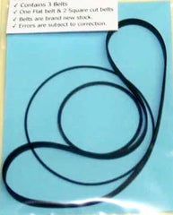 Nakamichi TD-700 Belt Kit (3 Belts)