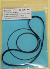 Pioneer CT-F9191 Belt Kit (3 Belts)