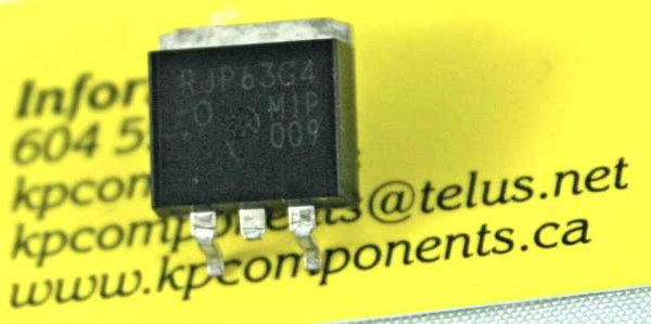RJP63G4 Surface Mount IGBT Panasonic B1JBER000002 – KP Components Inc.