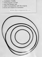 Sanyo Plus D45 Belt Kit (4 Belts)