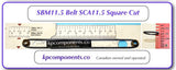 SBM11.5 Belt SCA11.5 Square Cut Belt