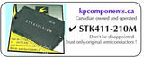 STK411-210M IC Sony 8-749-016-09