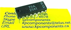 TDA2581 IC Control Circuit