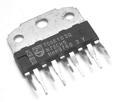 Amplificateur Vidéo Triple TDA6107Q Philips - Neuf En Emballage