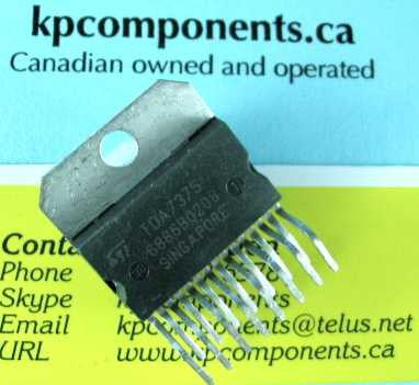 TDA7375 Audio Power Amplifier IC – KP Components Inc.