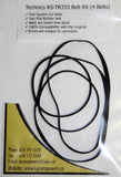 Technics RS-TR333 Belt Kit (4 Belts)