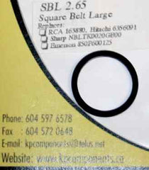SBL2.65 Belt Square Cut for VCR