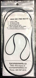 Akai GXC-7060 Belt Kit (3 Belts)