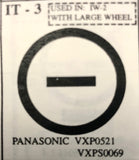 IT3 VCR Idler Tire ST1.165 For Panasonic