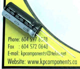 100uF 100V 105°C Electrolytic Capacitor/ UHE2A101MPD - Nichicon - Capacitor - KP Components Inc