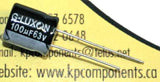 100uF 63V 105°C Radial Electrolytic Capacitor 10mm × 12.5mm - G-LUXON - Capacitor - KP Components Inc
