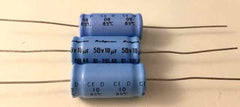 10uF 50V Rubycon Bipolar Capacitor Axial