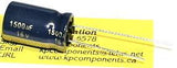 1500uF 16V Capacitor Radial 105°C/ EEU-FC1C152 - Panasonic - Capacitor - KP Components Inc