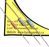 1.5K Ohm 1W 5% Metal Oxide Resistor - SANNOHM - Resistor - KP Components Inc