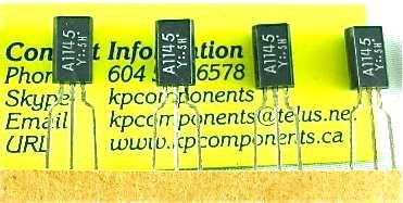 11t Pro 10 Transistor Audio 2SA1115-T11-E PNP, Mitsubishi, TO92S - Per Amplificatori, Riparazioni Elettroniche Transistor Audio Mitsubishi - Foto 8