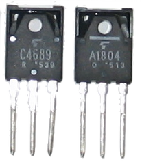 2SA1804 2SC4689 Toshiba Transistor (1 pair) - Toshiba - Transistors - KP Components Inc