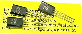 A683 R29 2SA683 Transistor A683 A683R – KP Components Inc.