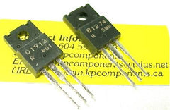 2SB1274, 2SD1913 - One pair Sanyo Transistors - Sanyo - Transistors - KP Components Inc