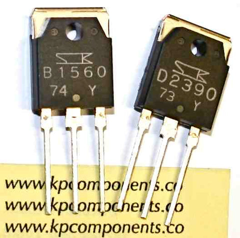1 Pair Sanken 2SB1560 + 2SD2390 Transistors – New Original For Power Amplifiers
