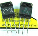 2SB828 2SD1064 Transistors Matched Pair