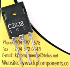 2SC2938 / C2938 Buy Original Power Transistor - FUJI [Fuji Electric] - Transistors - KP Components Inc