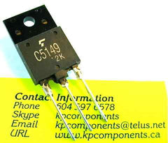 2SC5149 Original Toshiba - Toshiba - Transistors - KP Components Inc