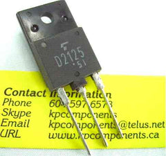 2SD2125 Original Toshiba Transistor - Toshiba - Transistors - KP Components Inc